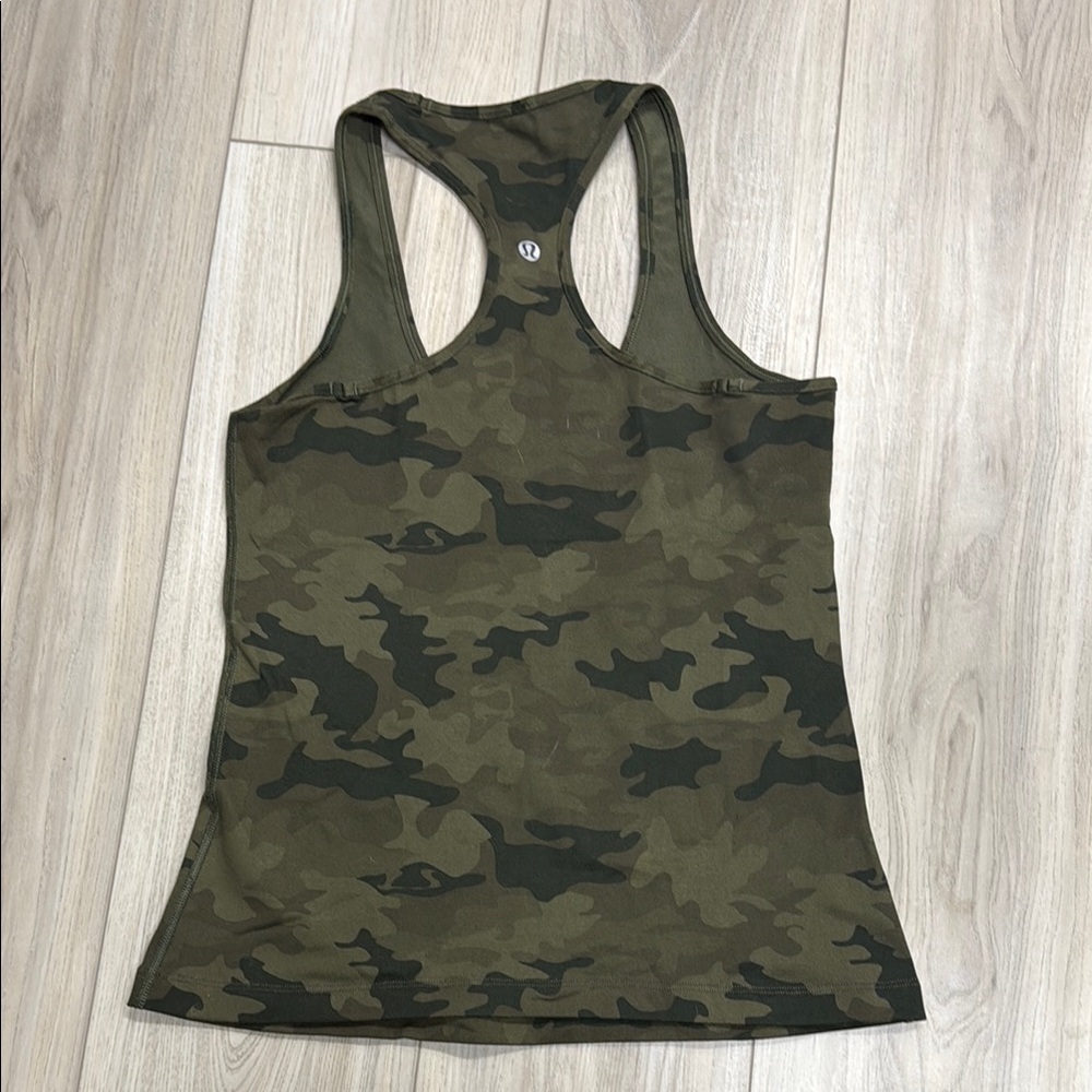 Camo Racerback Tank Top - Picture 2 of 3